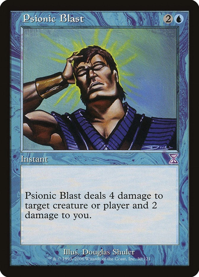 Image for Psionic Blast (30) [Timeshifted] - Magic: The Gathering