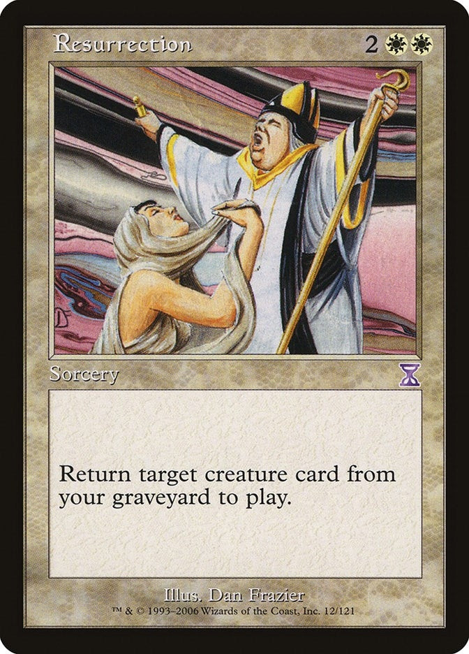 Image for Resurrection (12) [Timeshifted] - Magic: The Gathering