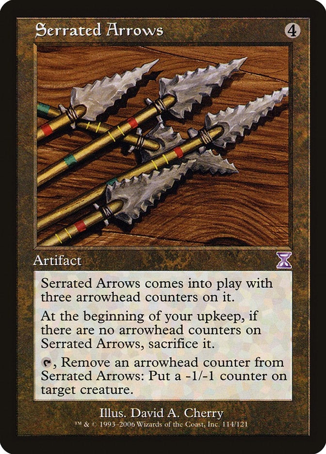 Image for Serrated Arrows (114) [Timeshifted] - Magic: The Gathering