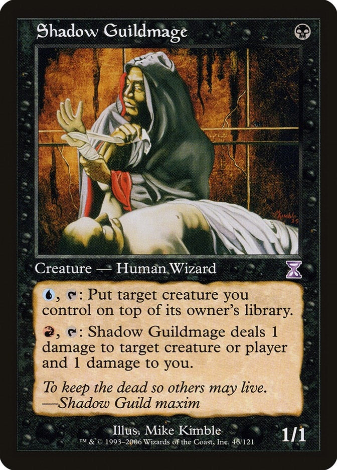 Image for Shadow Guildmage (46) [Timeshifted] - Magic: The Gathering