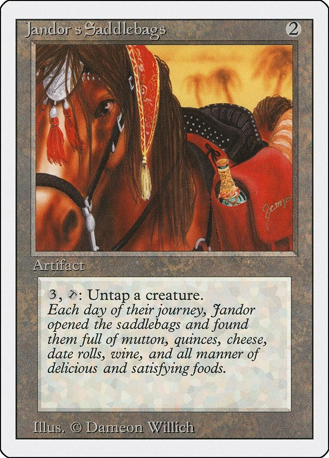 Image for Jandor's Saddlebags [Revised Edition] - Magic: The Gathering