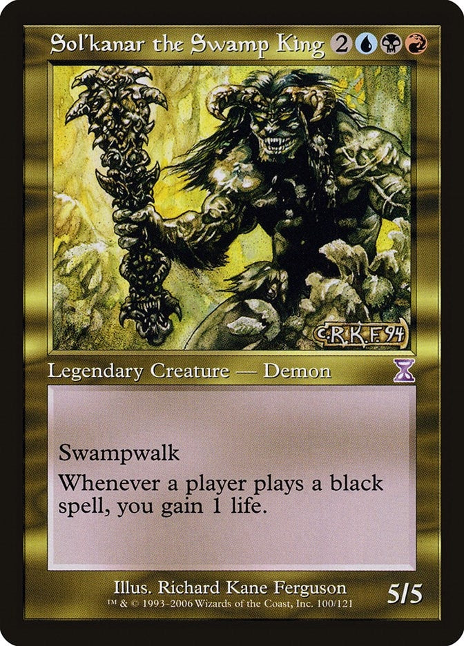 Sol'kanar the Swamp King (100) [Timeshifted]