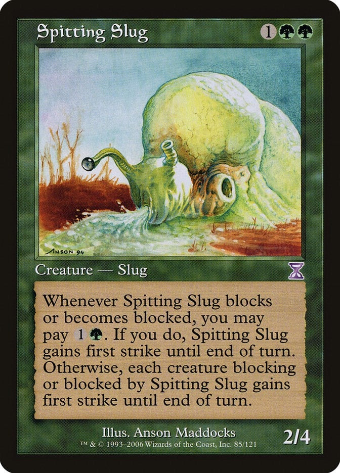 Image for Spitting Slug (85) [Timeshifted] - Magic: The Gathering