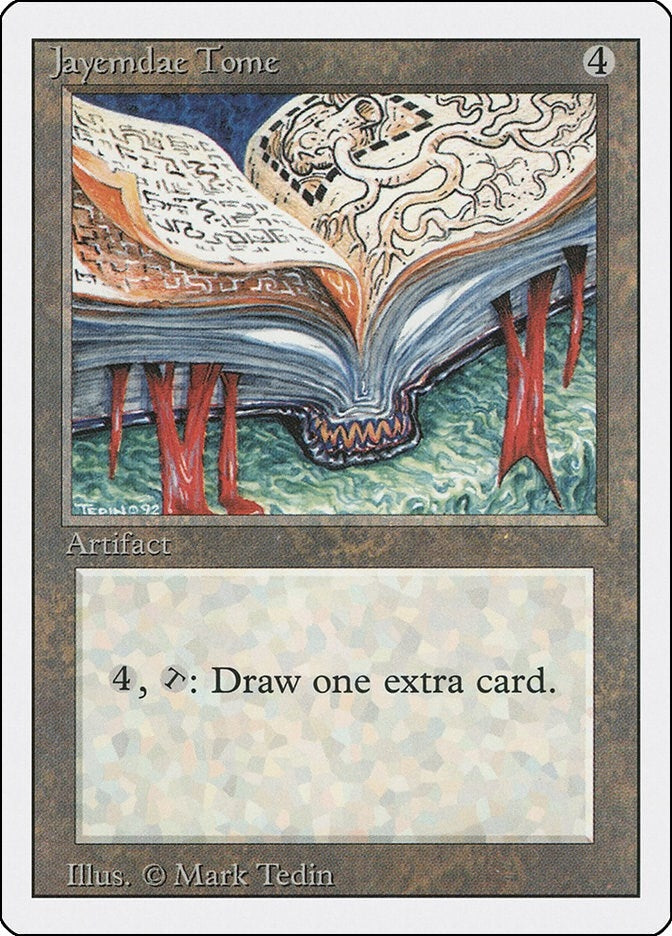 Image for Jayemdae Tome [Revised Edition] - Magic: The Gathering