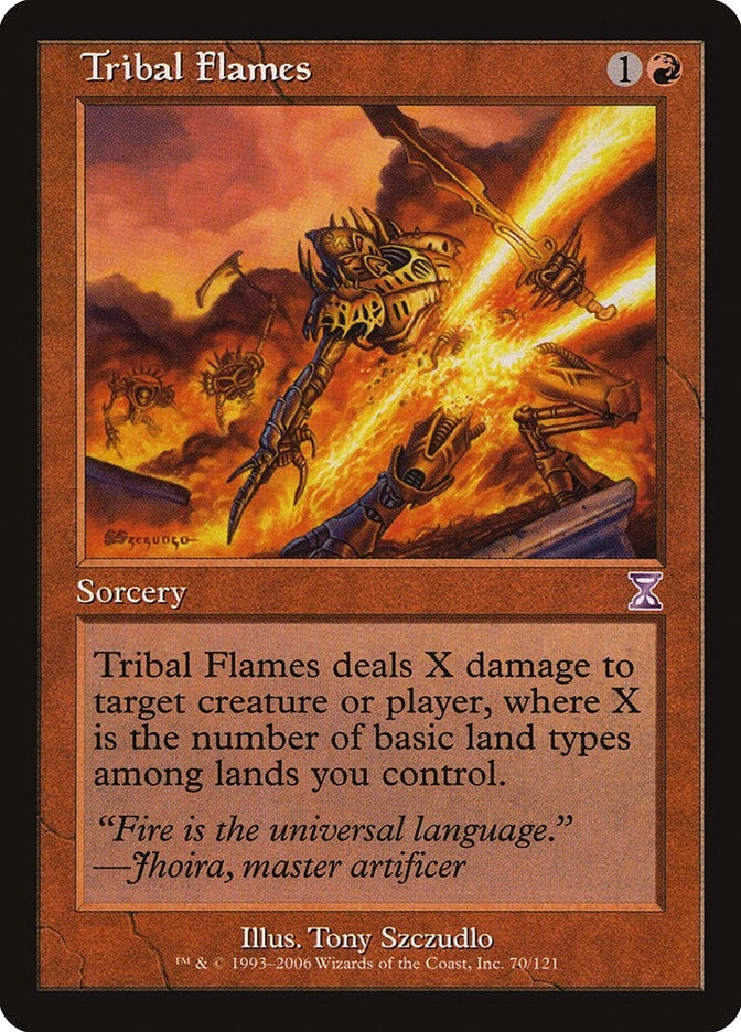 Image for Tribal Flames (70) [Timeshifted] - Magic: The Gathering