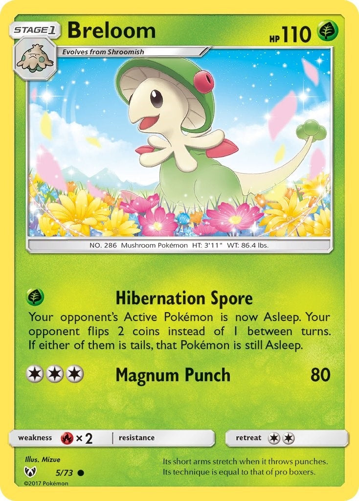 Image for Breloom (5/73) [Shining Legends] - Pokemon