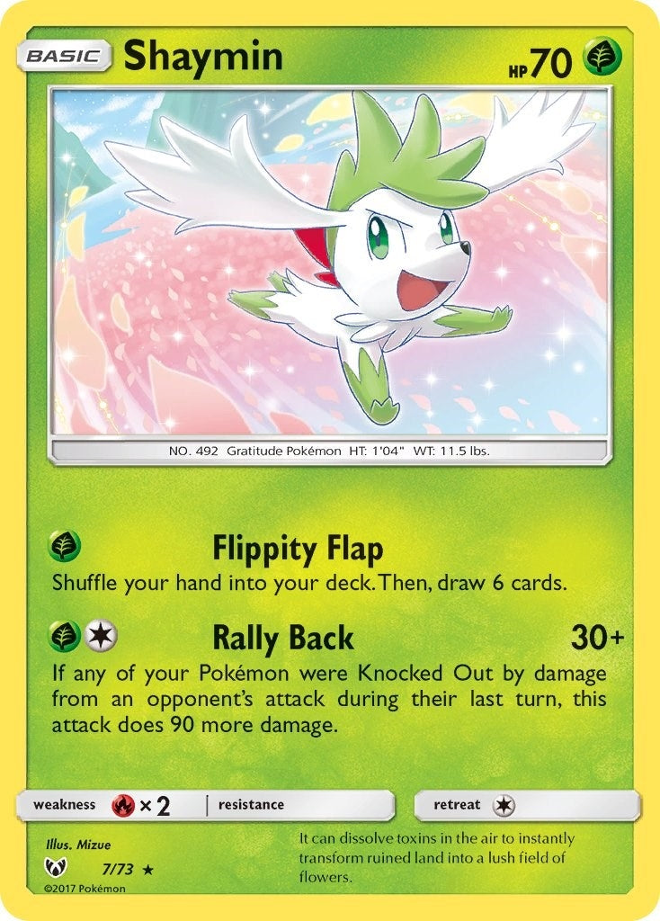 Image for Shaymin (7/73) [Shining Legends] - Pokemon