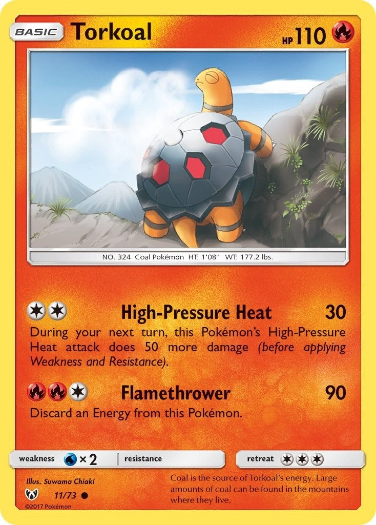 Image for Torkoal (11/73) [Shining Legends] - Pokemon