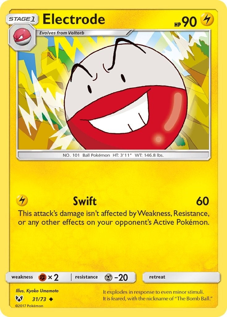 Image for Electrode (31/73) [Shining Legends] - Pokemon