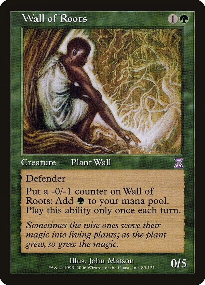 Image for Wall of Roots (89) [Timeshifted] - Magic: The Gathering