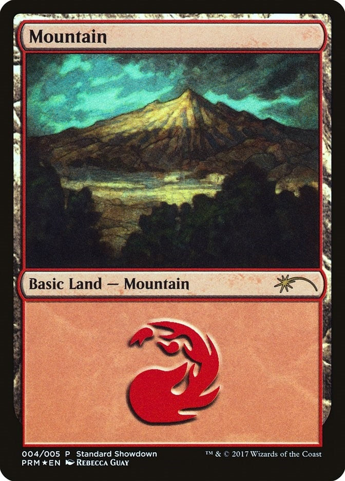 Image for Mountain (Rebecca Guay) (4) [Standard Showdown Promos] - Magic: The Gathering