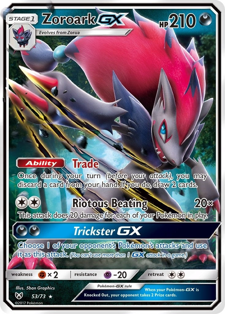 Image for Zoroark GX (53/73) [Shining Legends] - Pokemon