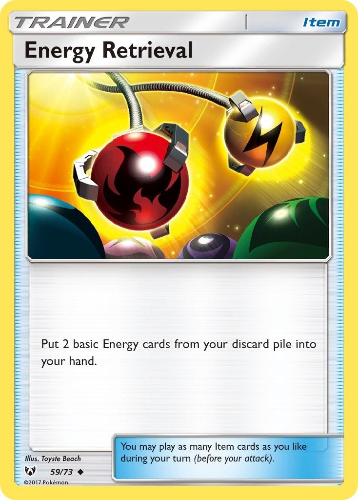 Image for Energy Retrieval (59/73) [Shining Legends] - Pokemon