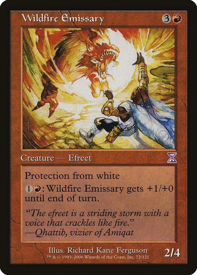 Image for Wildfire Emissary (72) [Timeshifted] - Magic: The Gathering