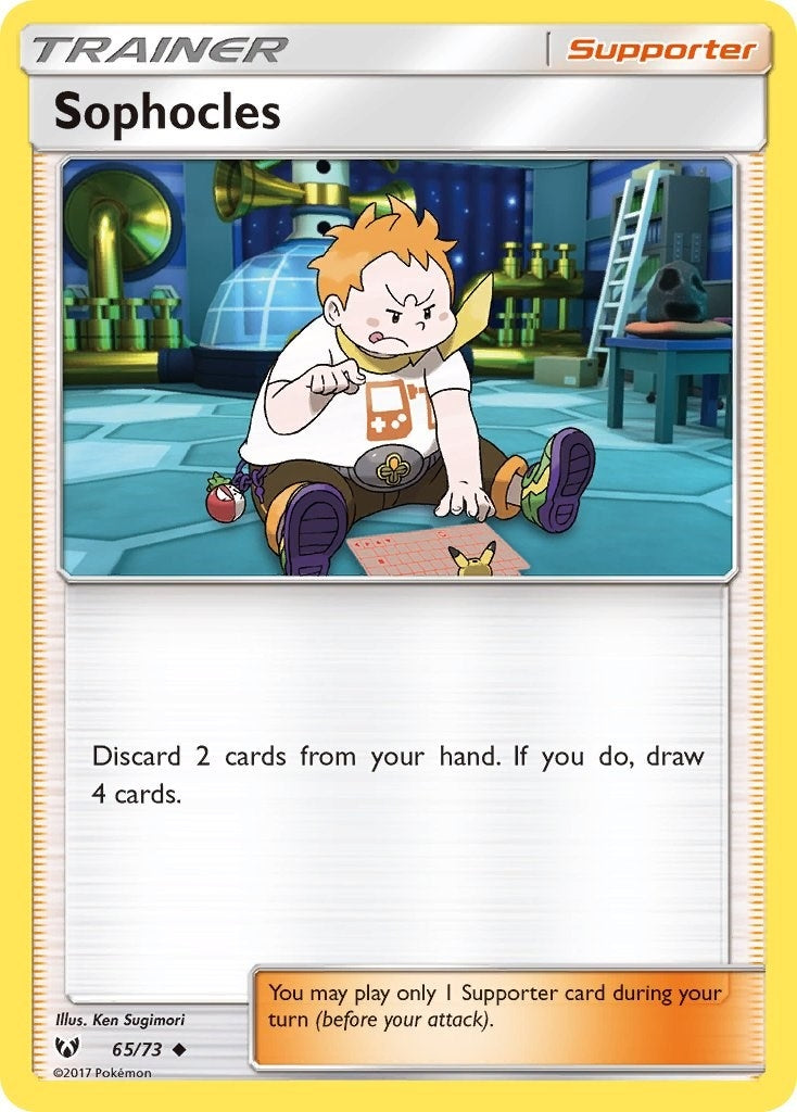Image for Sophocles (65/73) [Shining Legends] - Pokemon