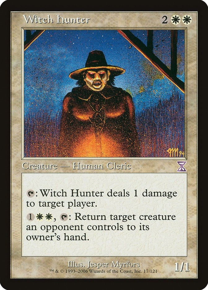 Image for Witch Hunter (17) [Timeshifted] - Magic: The Gathering