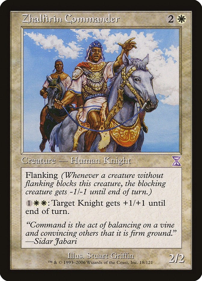 Image for Zhalfirin Commander (18) [Timeshifted] - Magic: The Gathering