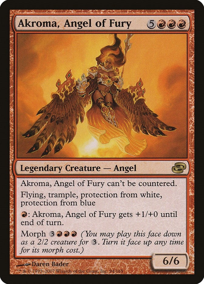 Image for Akroma, Angel of Fury (94) [Planar Chaos] - Magic: The Gathering