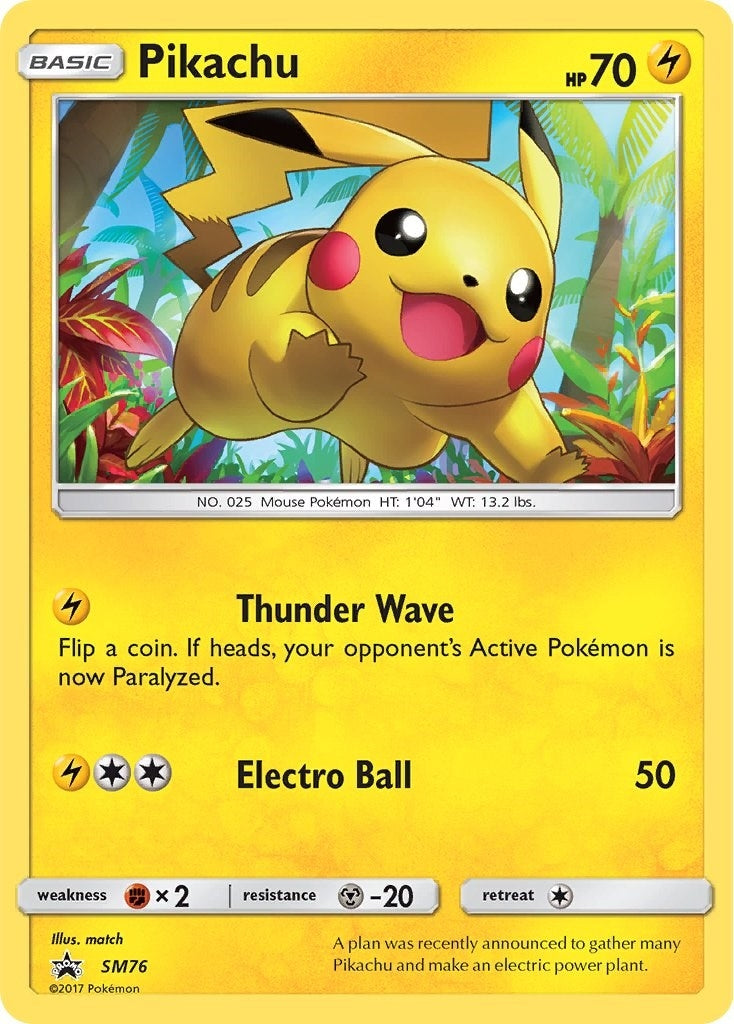 Image for Pikachu - SM76 (SM76) [SM Promos] - Pokemon