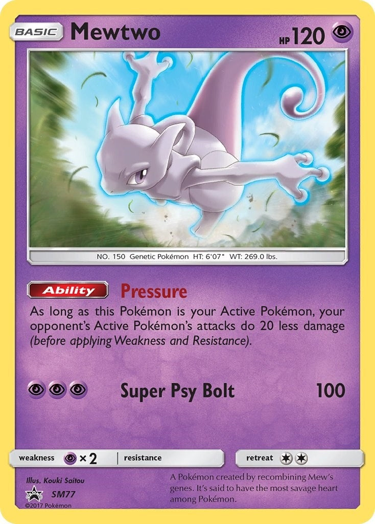 Image for Mewtwo - SM77 (SM77) [SM Promos] - Pokemon