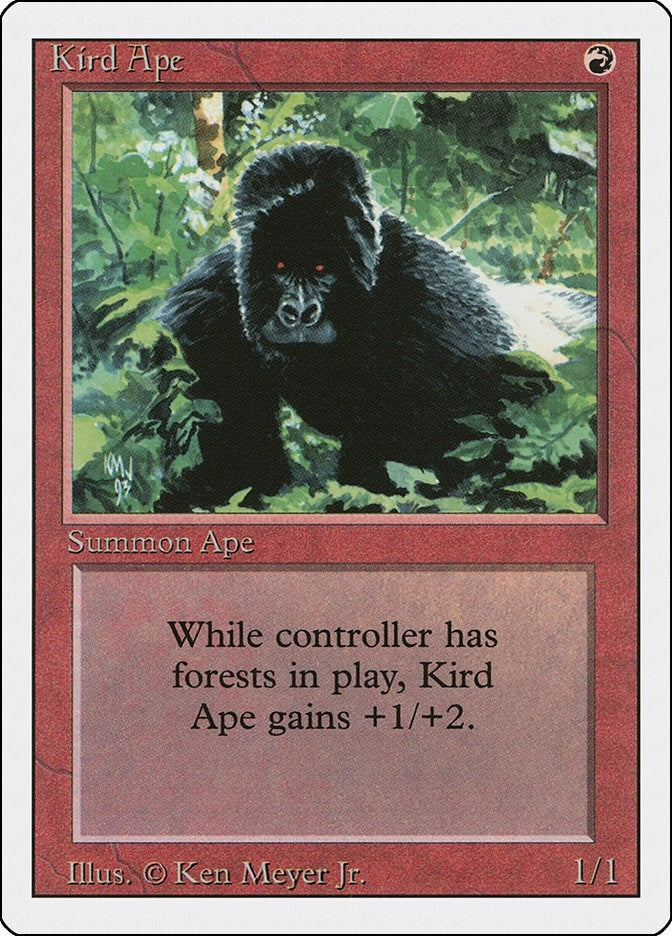 Image for Kird Ape [Revised Edition] - Magic: The Gathering