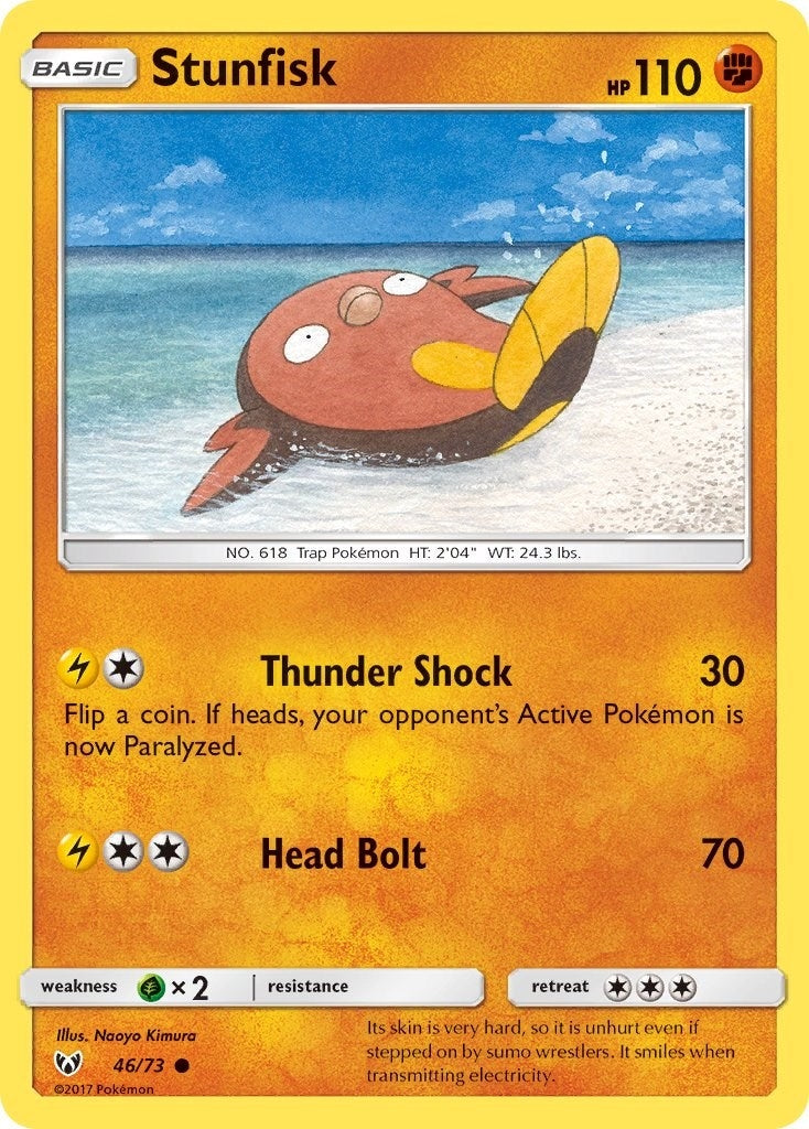 Image for Stunfisk (46/73) [Shining Legends] - Pokemon