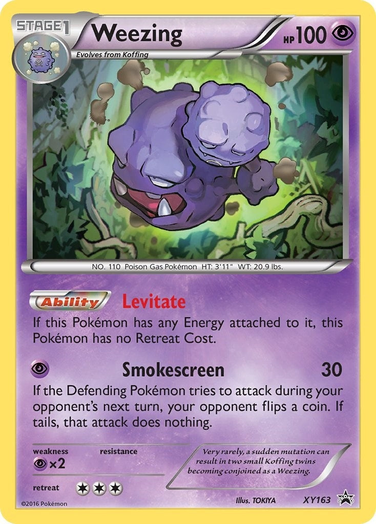 Image for Weezing - XY163 (XY163) [XY Promos] - Pokemon