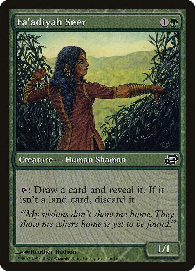 Image for Fa'adiyah Seer (146) [Planar Chaos] - Magic: The Gathering