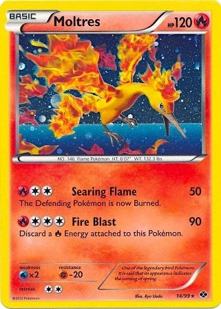 Image for Moltres - 14/99 (Next Destinies) (014/099) [Blister Exclusives] - Pokemon