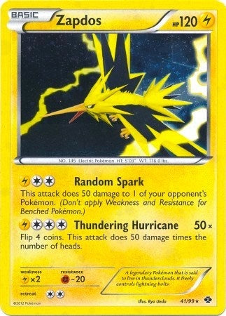 Image for Zapdos - 41/99 (Next Destinies) (041/099) [Blister Exclusives] - Pokemon