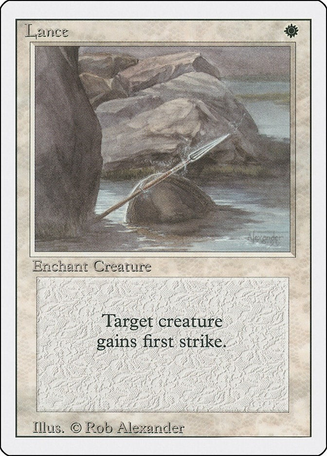 Image for Lance [Revised Edition] - Magic: The Gathering