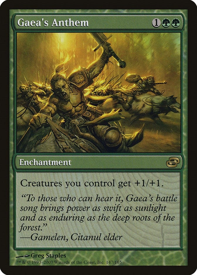 Image for Gaea's Anthem (147) [Planar Chaos] - Magic: The Gathering