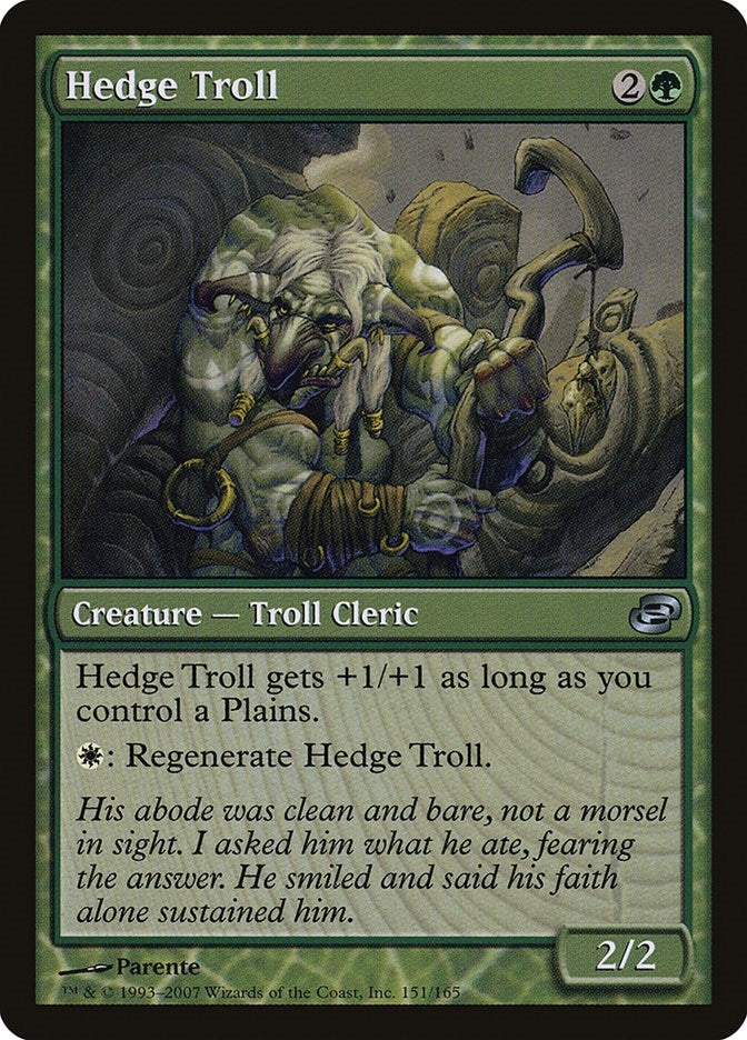 Hedge Troll (151) [Planar Chaos]