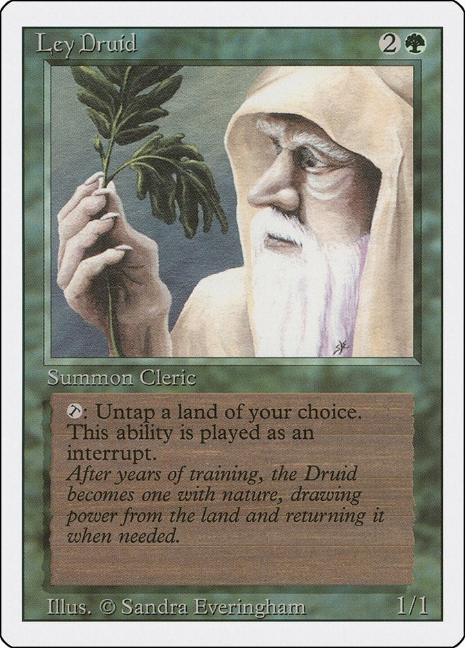 Image for Ley Druid [Revised Edition] - Magic: The Gathering