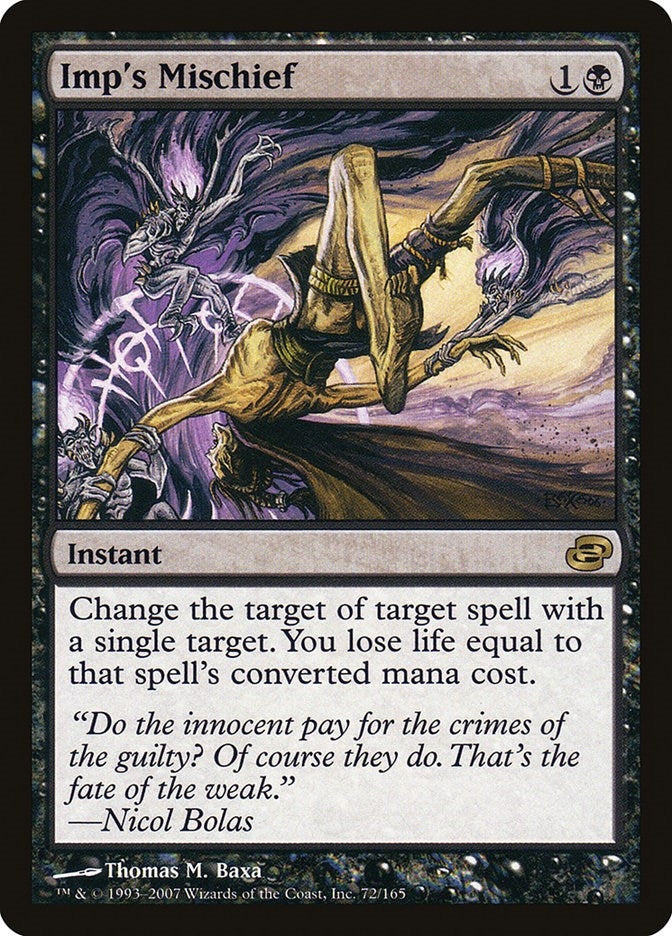 Image for Imp's Mischief (72) [Planar Chaos] - Magic: The Gathering