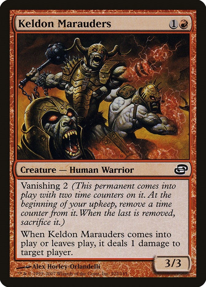 Image for Keldon Marauders (102) [Planar Chaos] - Magic: The Gathering