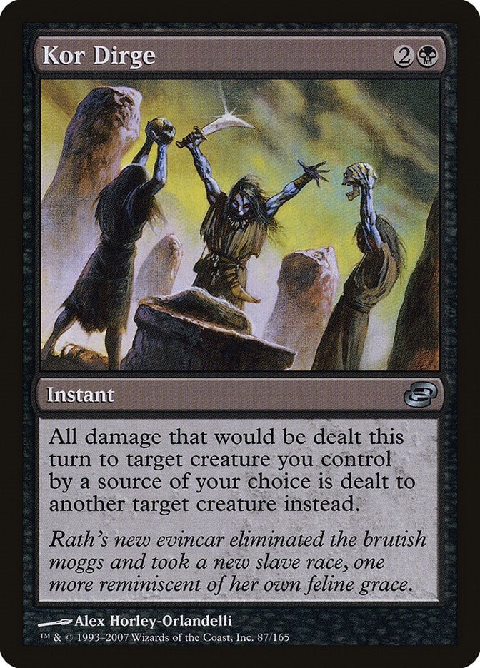 Image for Kor Dirge (87) [Planar Chaos] - Magic: The Gathering
