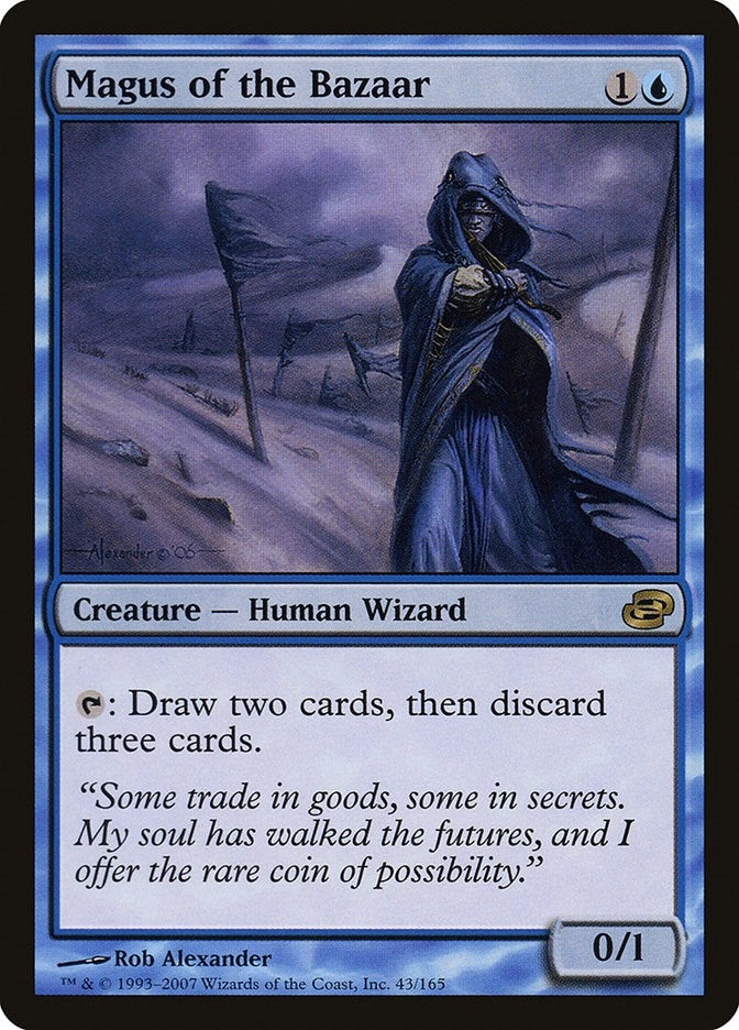 Image for Magus of the Bazaar (43) [Planar Chaos] - Magic: The Gathering