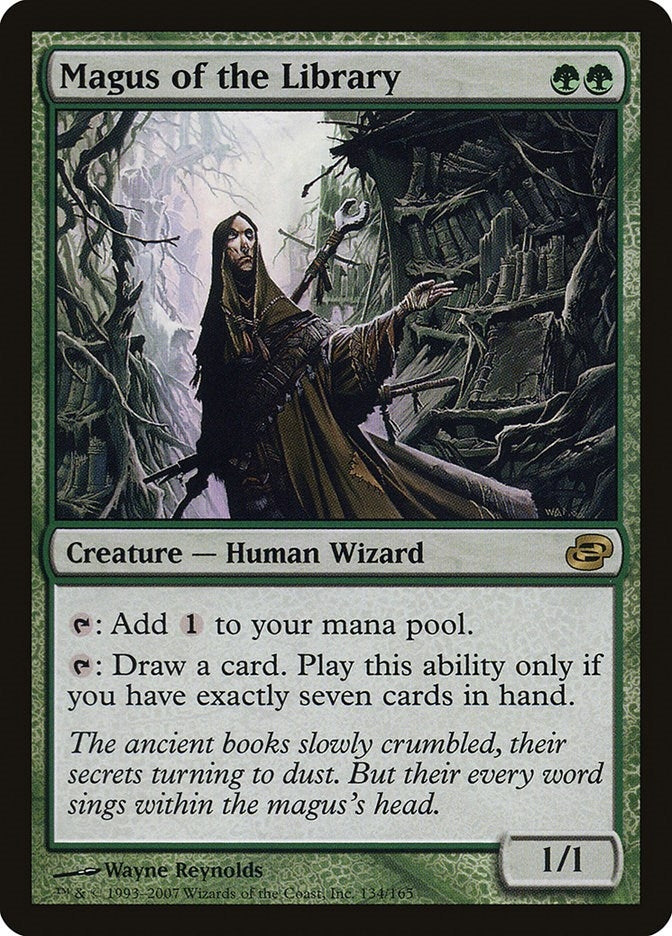 Image for Magus of the Library (134) [Planar Chaos] - Magic: The Gathering