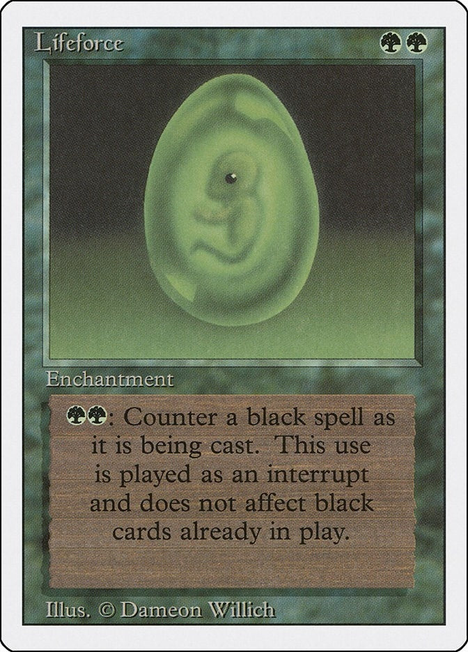 Image for Lifeforce [Revised Edition] - Magic: The Gathering