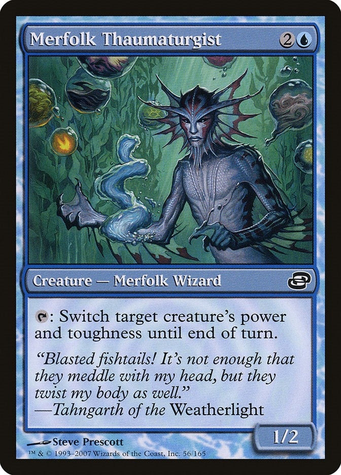 Image for Merfolk Thaumaturgist (56) [Planar Chaos] - Magic: The Gathering