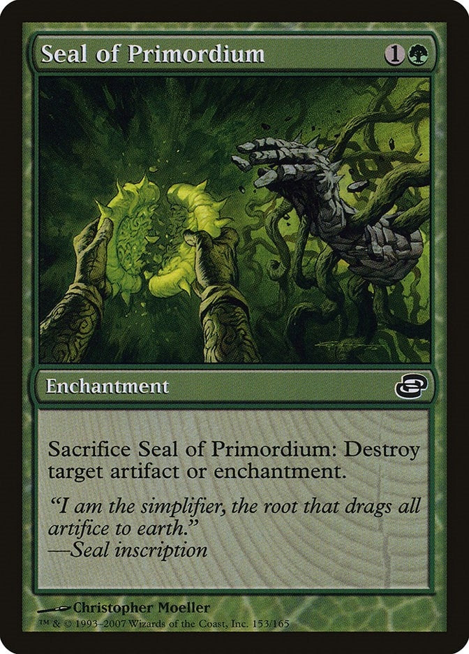 Image for Seal of Primordium (153) [Planar Chaos] - Magic: The Gathering