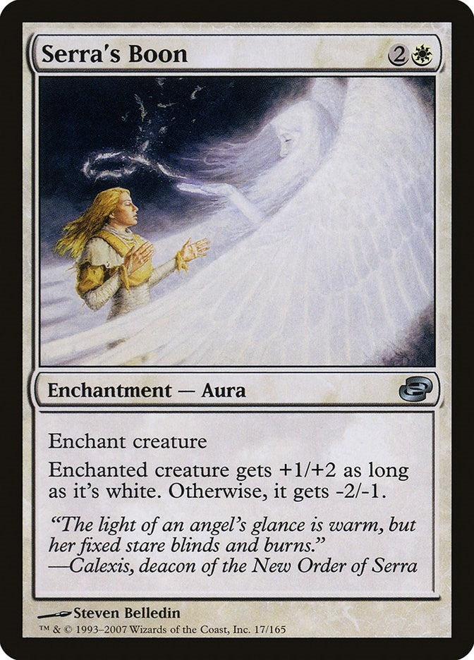 Image for Serra's Boon (17) [Planar Chaos] - Magic: The Gathering