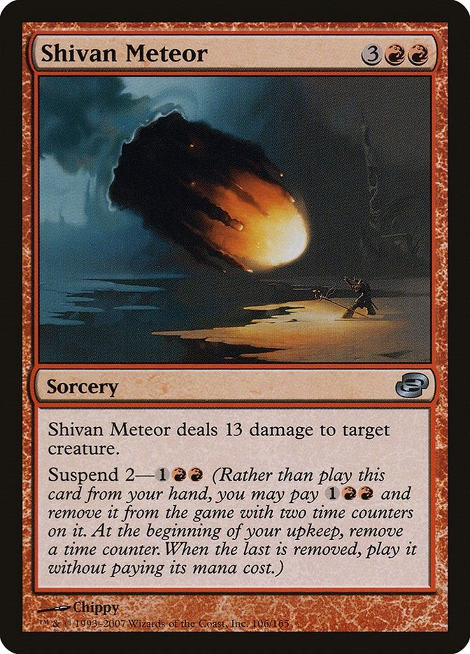 Image for Shivan Meteor (106) [Planar Chaos] - Magic: The Gathering