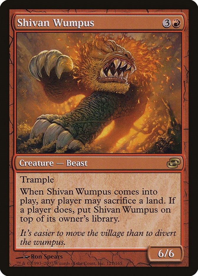 Image for Shivan Wumpus (121) [Planar Chaos] - Magic: The Gathering