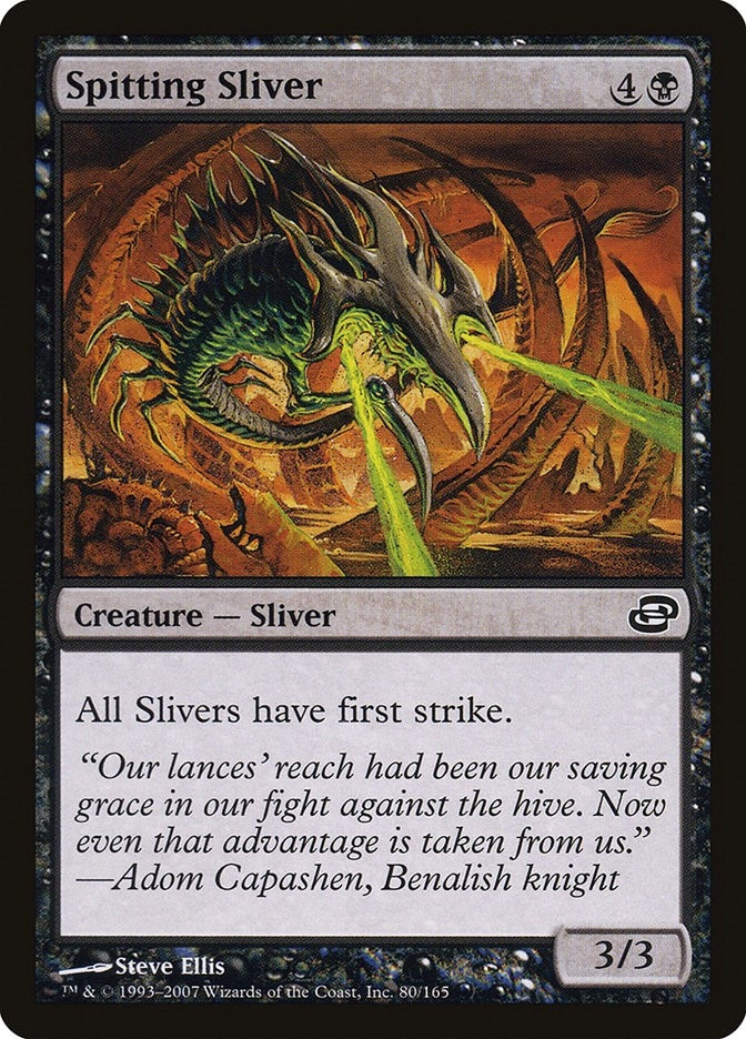 Image for Spitting Sliver (80) [Planar Chaos] - Magic: The Gathering