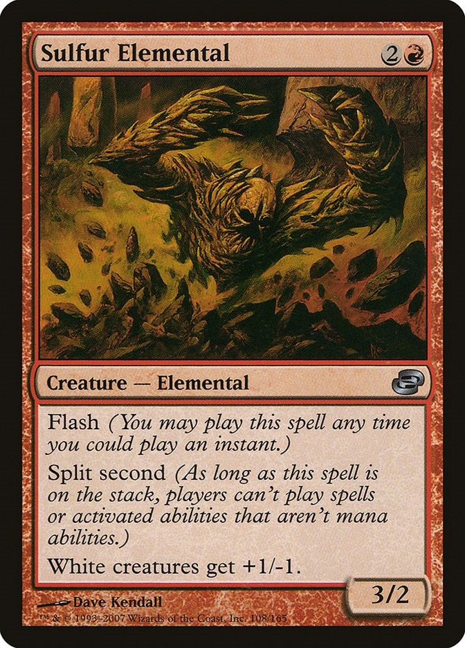 Image for Sulfur Elemental (108) [Planar Chaos] - Magic: The Gathering