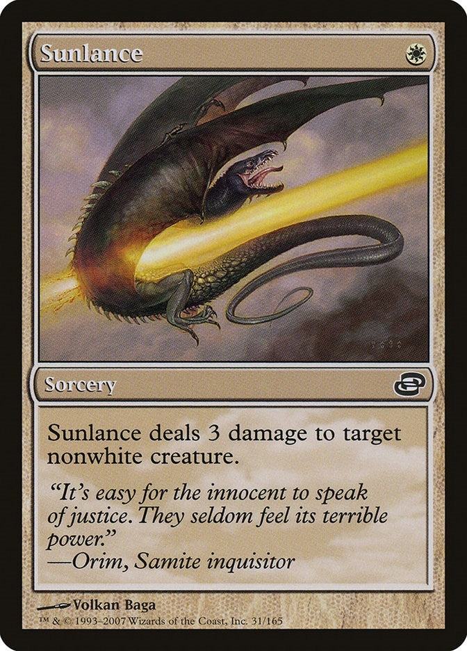 Image for Sunlance (31) [Planar Chaos] - Magic: The Gathering
