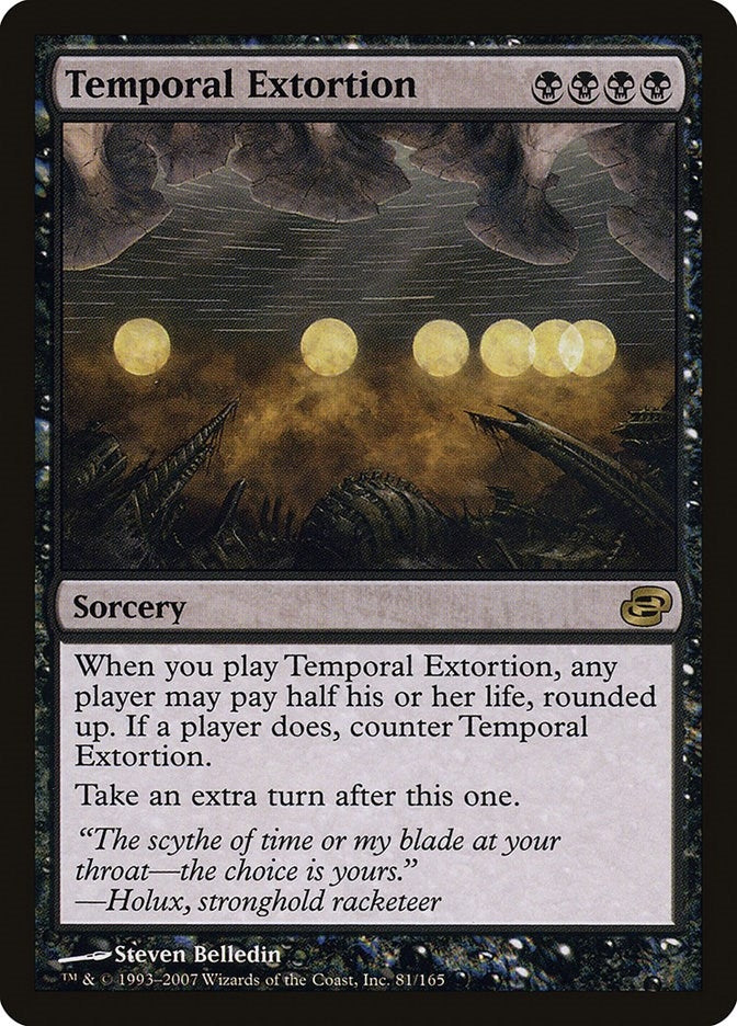 Image for Temporal Extortion (81) [Planar Chaos] - Magic: The Gathering