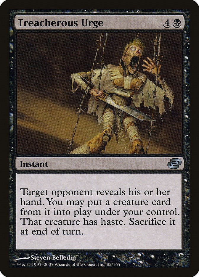Image for Treacherous Urge (82) [Planar Chaos] - Magic: The Gathering